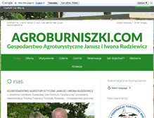 Tablet Screenshot of agroburniszki.com